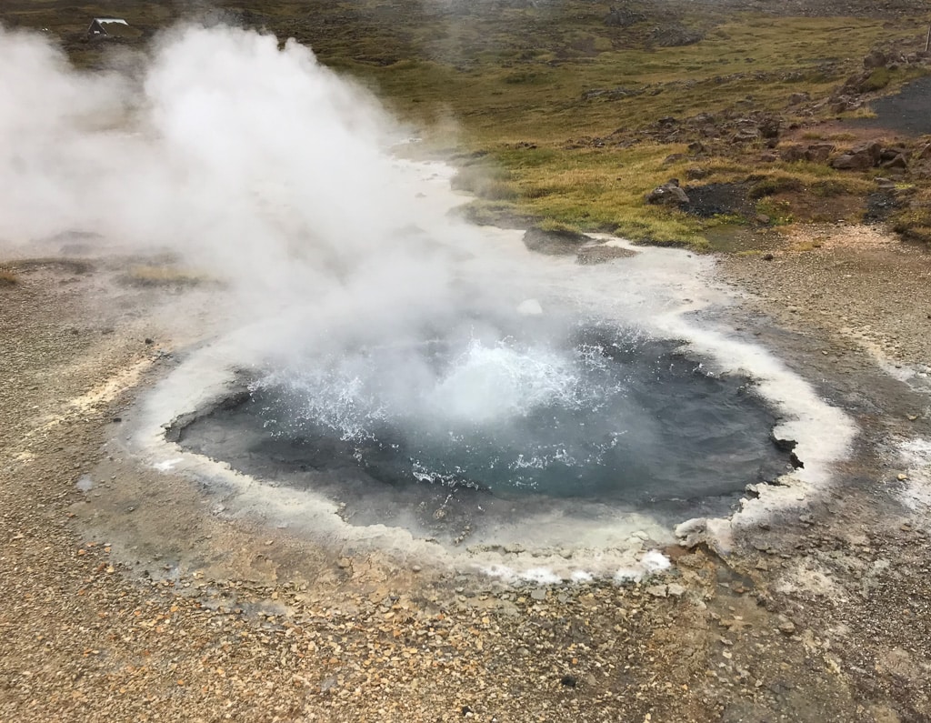 la zone géothermique de Hveravellir en Islande