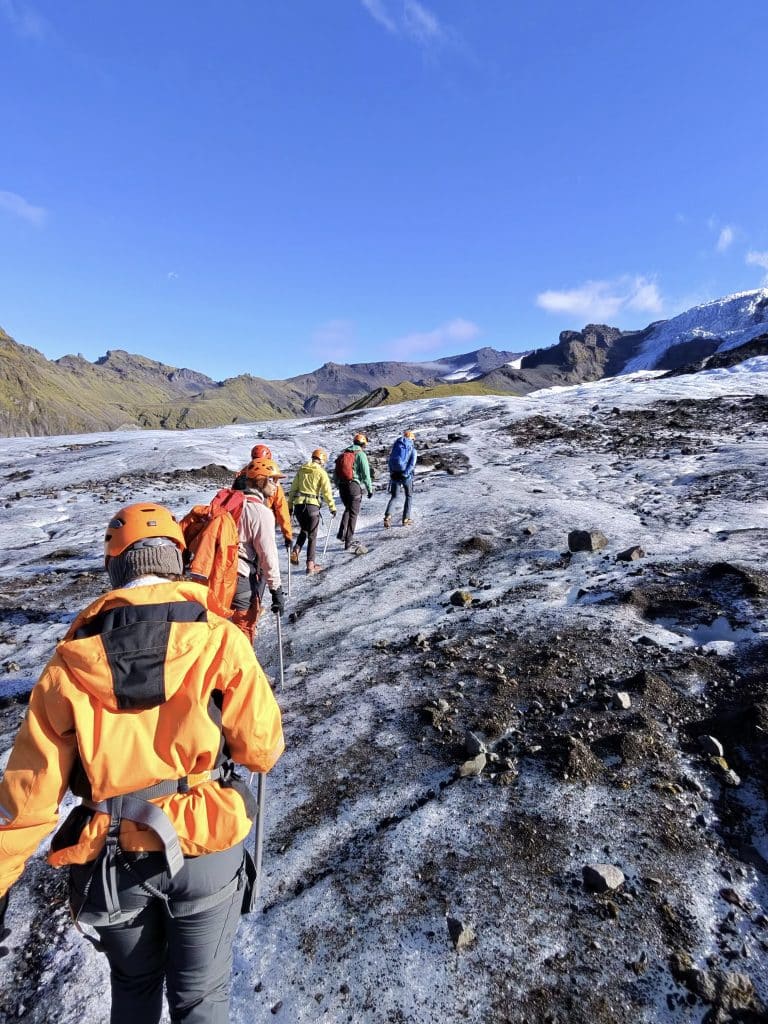 randonnée glacier Islande