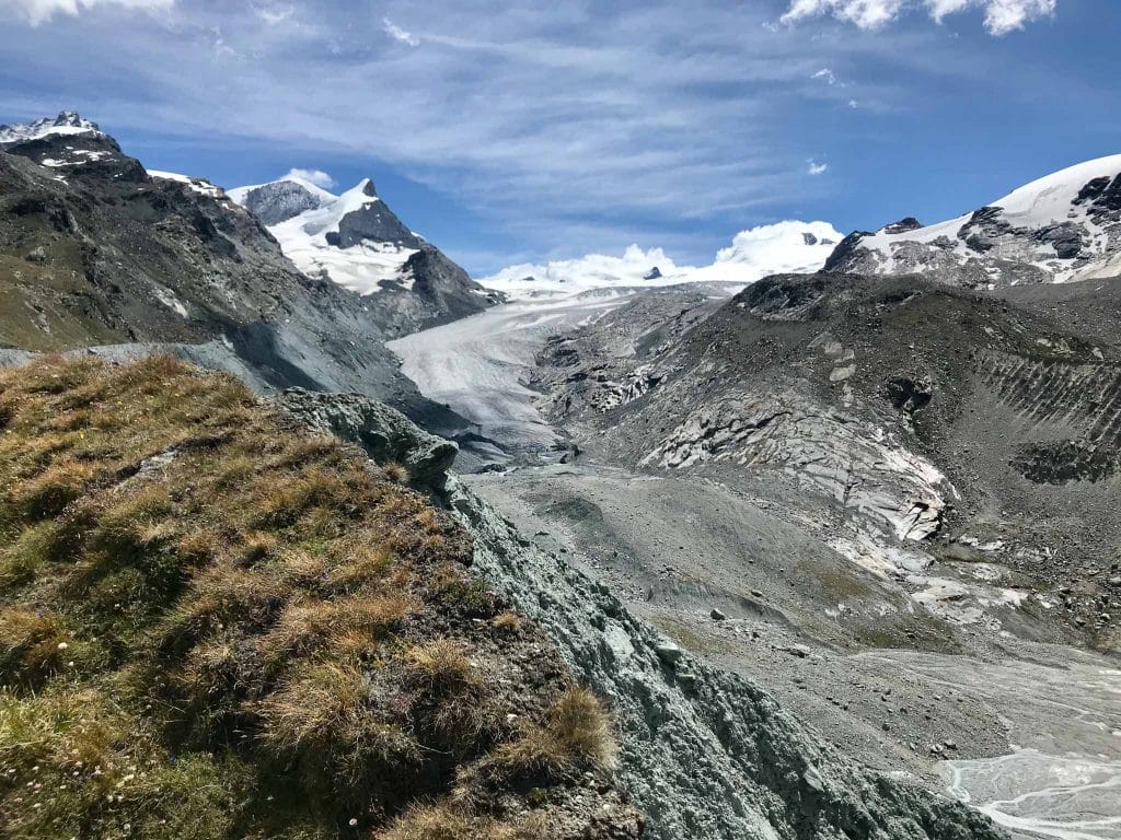glacier à Zermatt