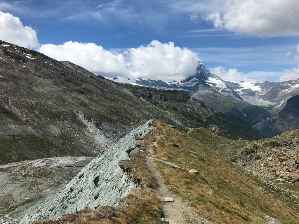 randonnée des 5 lacs Zermatt variante sur la crête