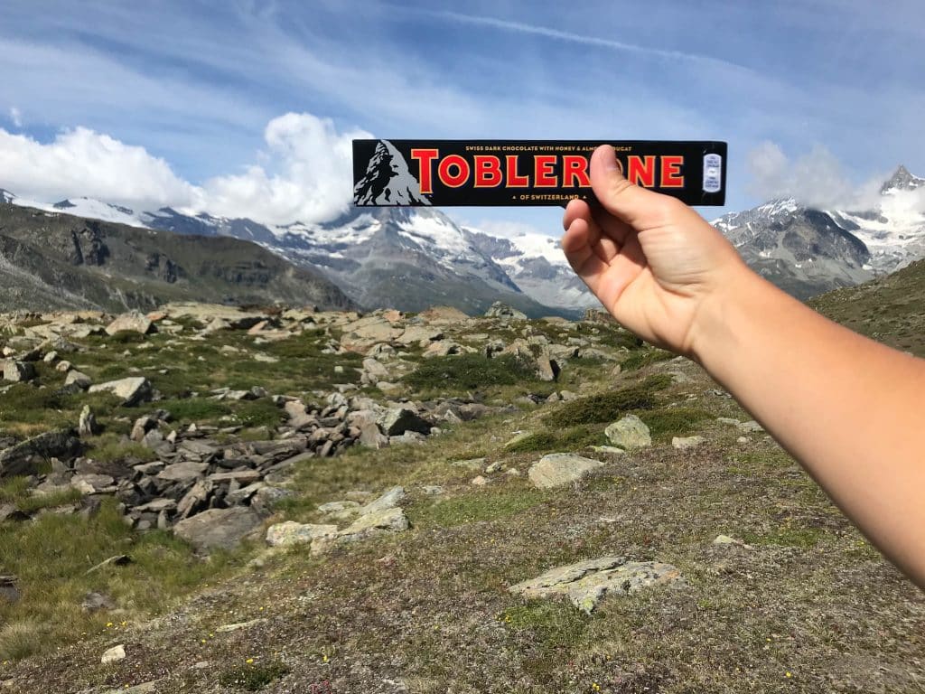 randonnée des 5 lacs zermatt Toblerone et mont Cervin