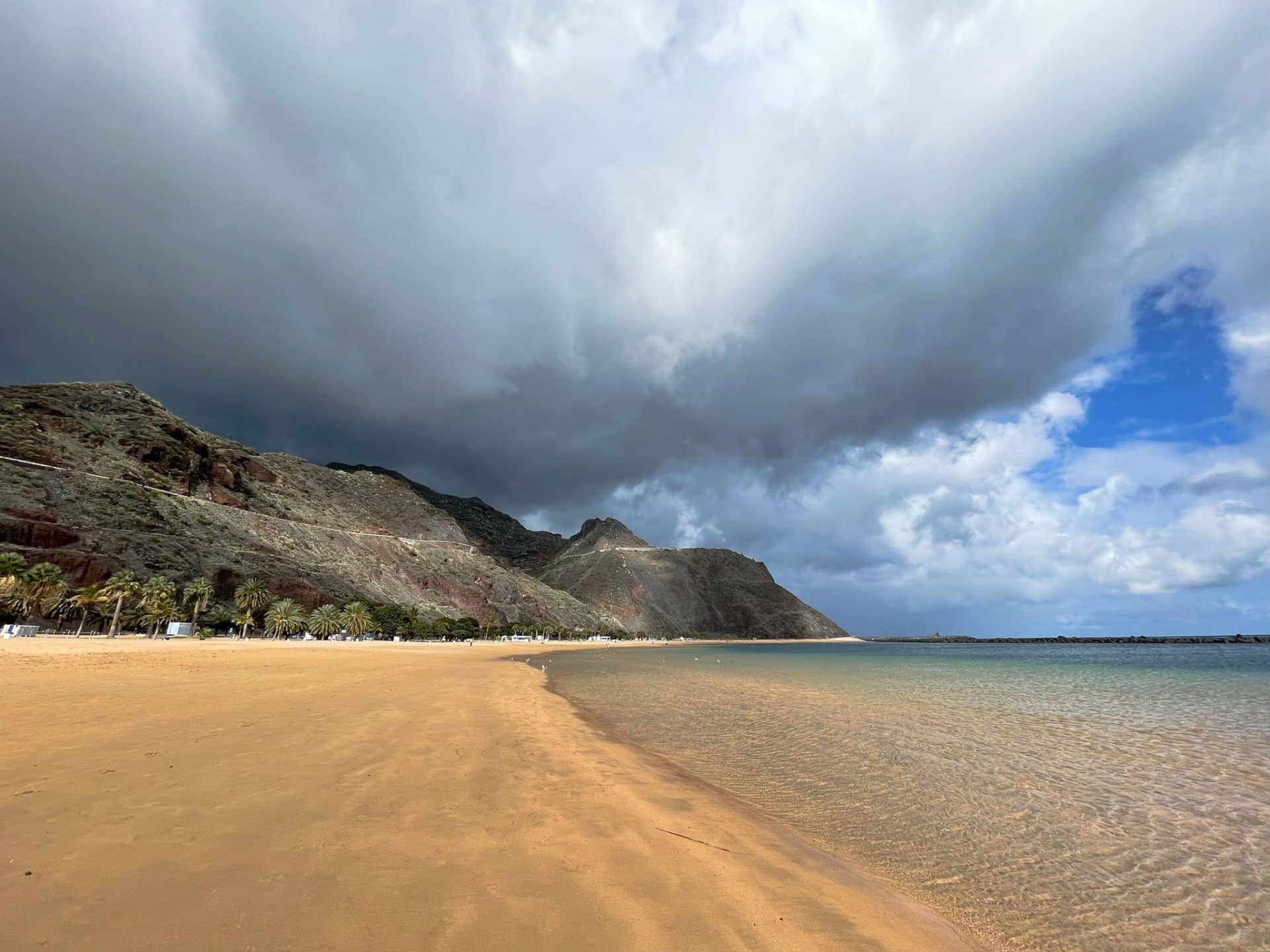 visite à Tenerife Playa de Las Teresitas