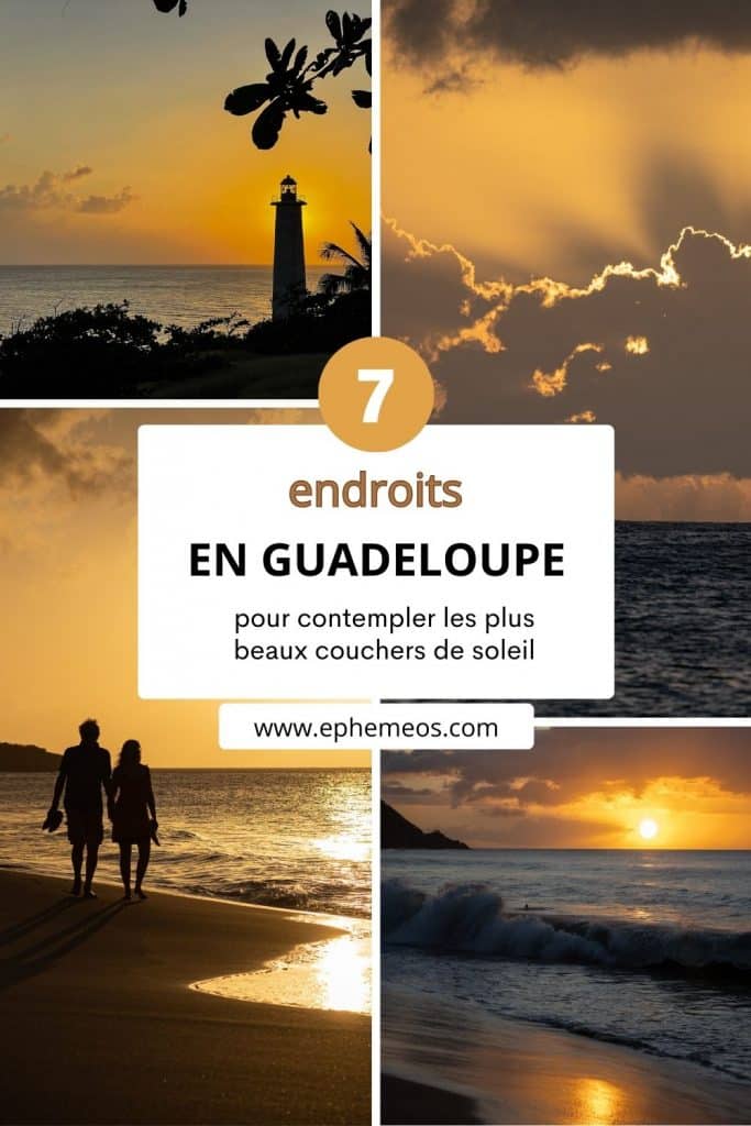 Coucher de soleil Guadeloupe Pinterest