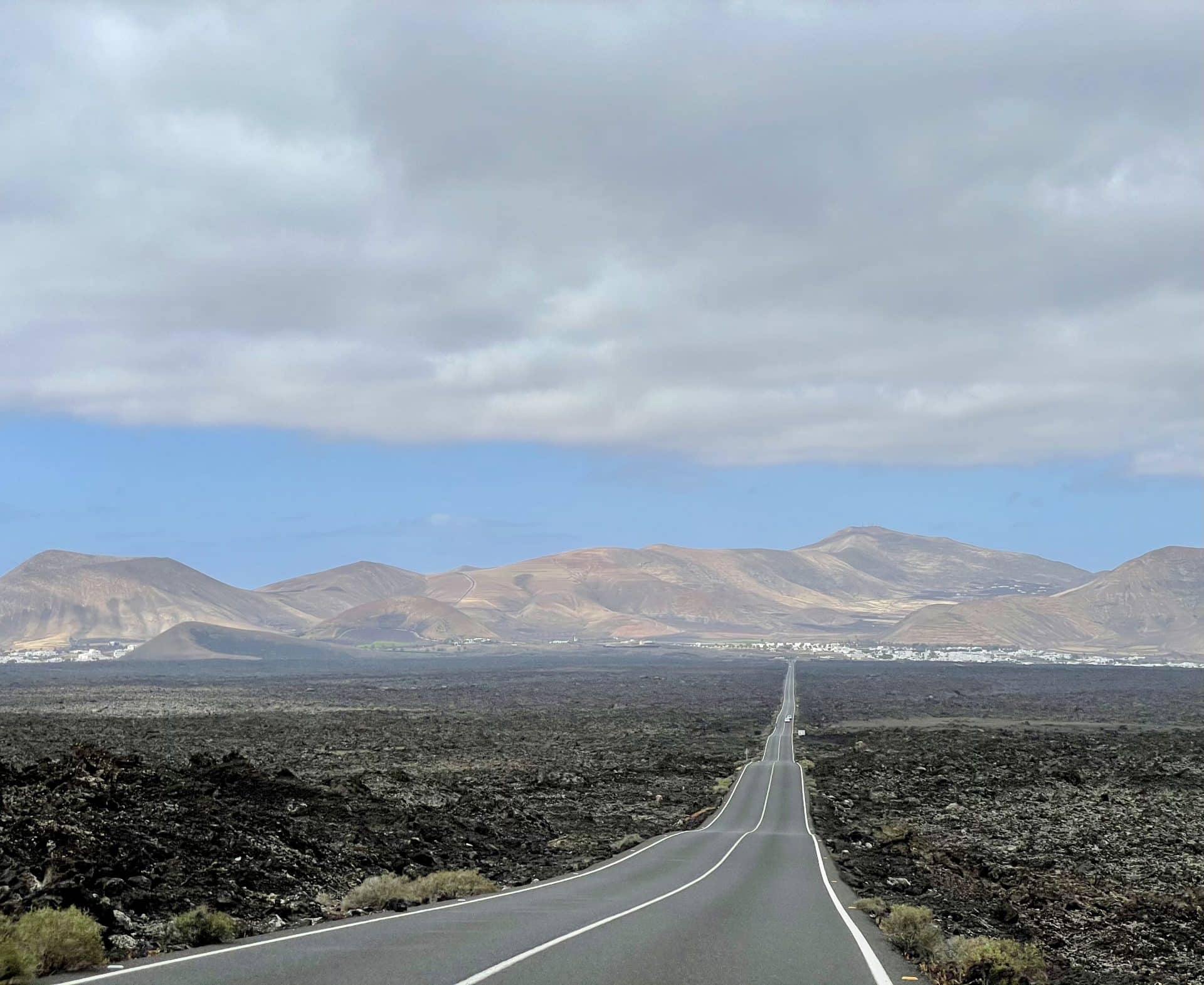 visiter Lanzarote, sur la route après avoir visité le parc national de Timanfaya