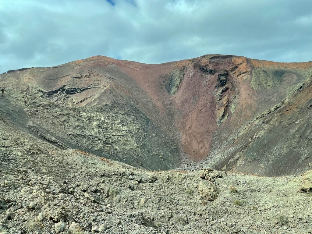 Volcan multicolore Lanzarote