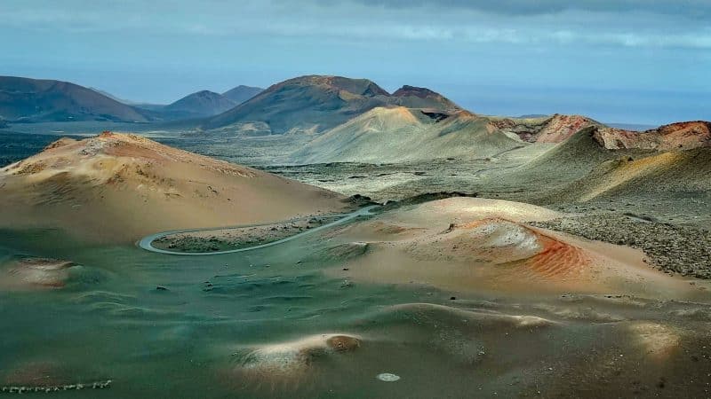 parc national de Timanfaya montañas del fuego