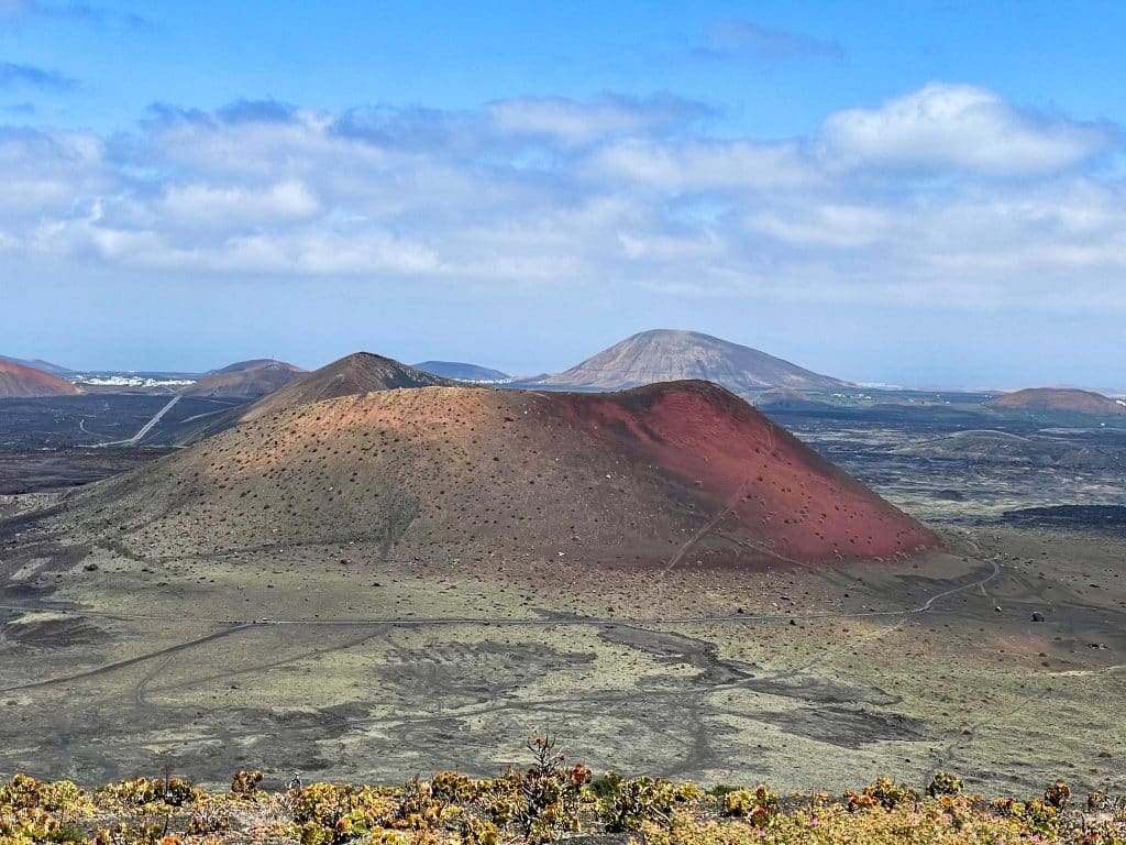 volcan coloré à Lanzarote