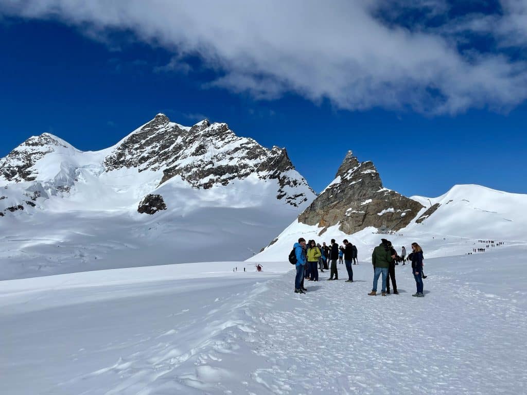 Jungfraujoch top of Europe ou toit de l'Europe