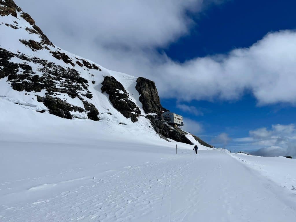 Le Mönschjochhütte au Jungfraujoch