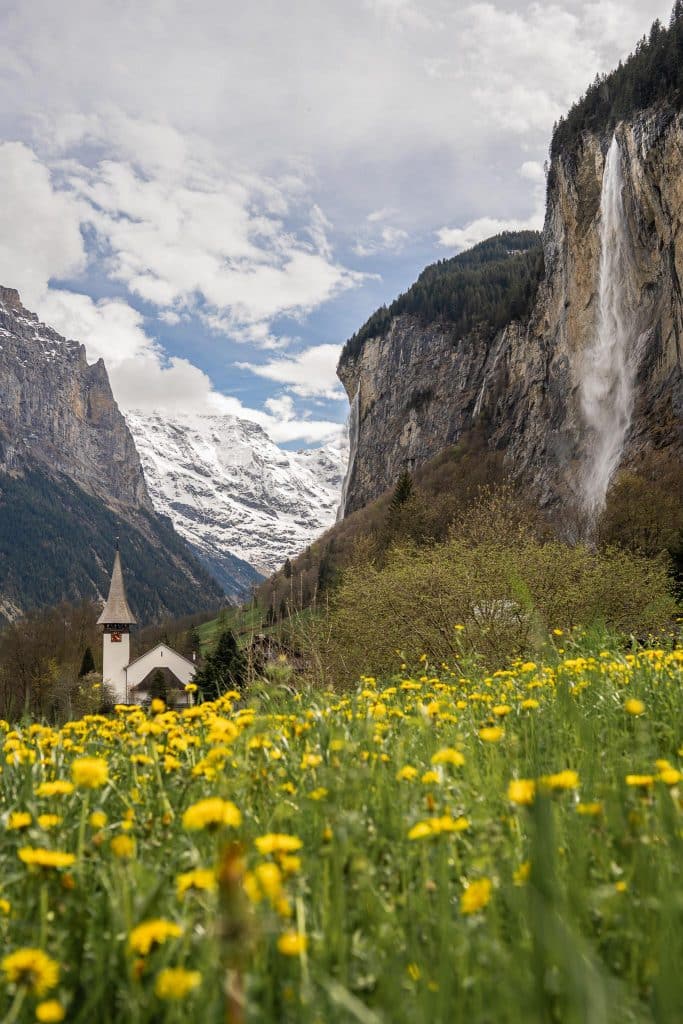 visiter la Suisse et la vallée de Lauterbrunnen