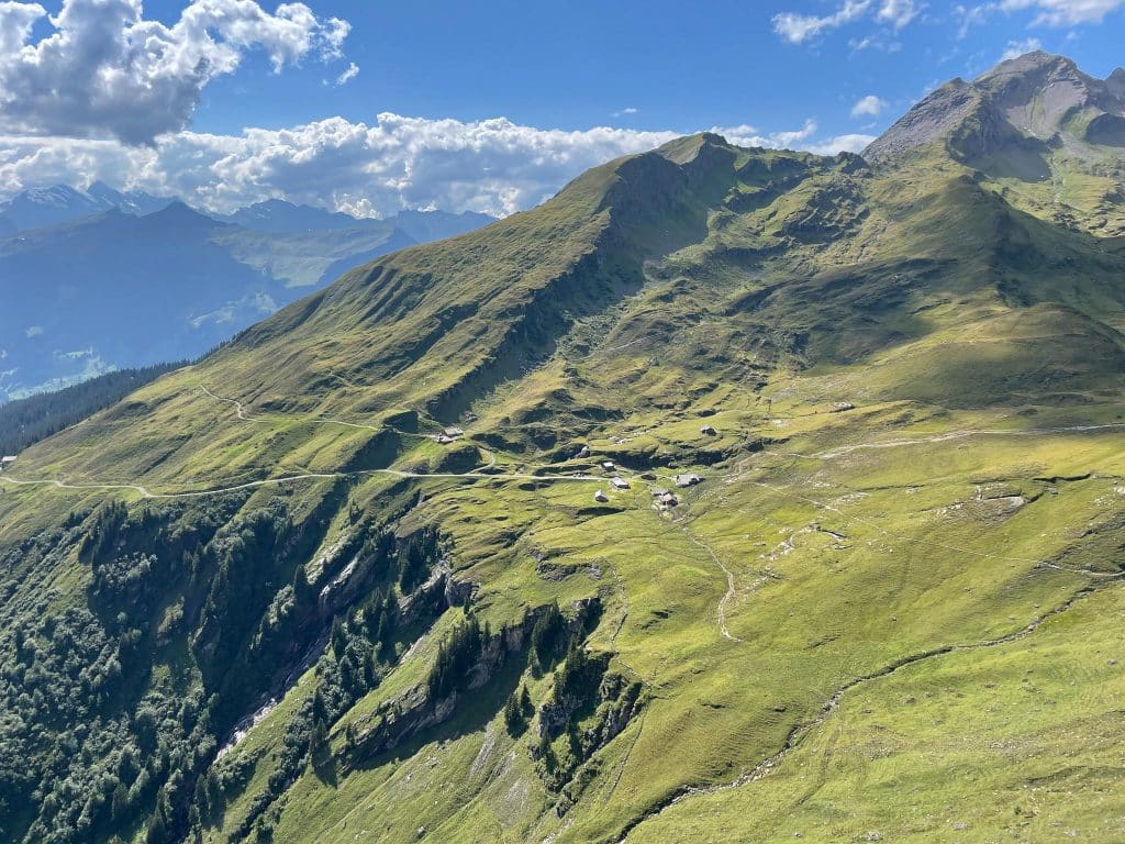 Grindelwald en Suisse et les sentiers de randonnée