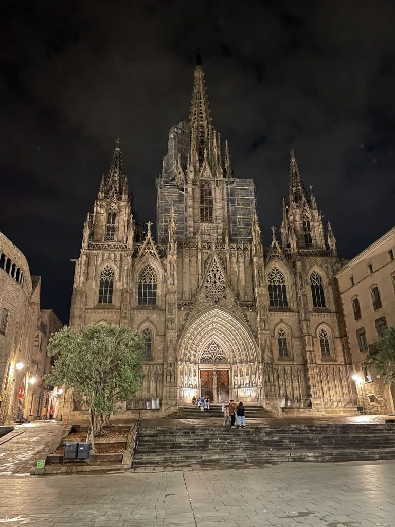 La cathédrale de Barcelone