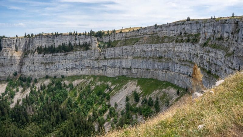 Le Creux du Van dans le Jura Suisse