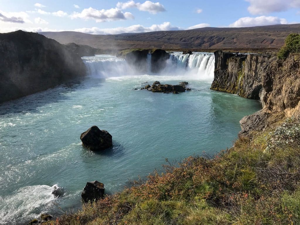 Cascades Islande : Godafoss ou la cascade des dieux