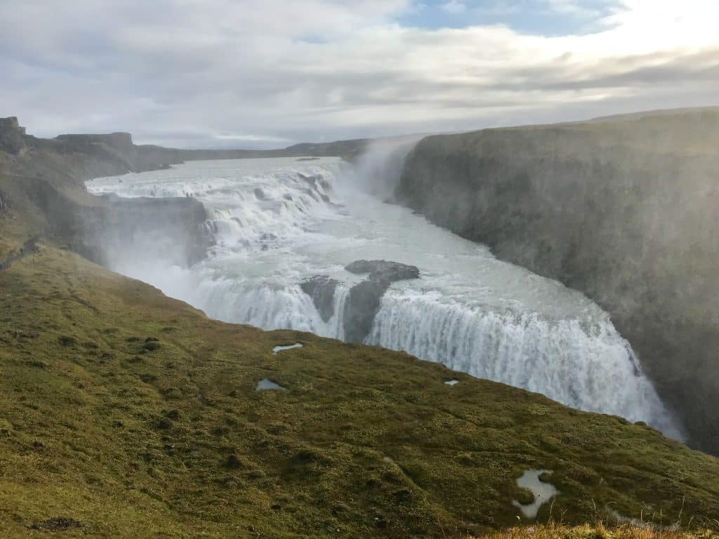Gulfoss, une des plus belle cascades en Islande