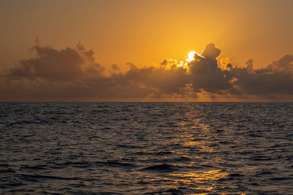 coucher du soleil Ile de la Réunion