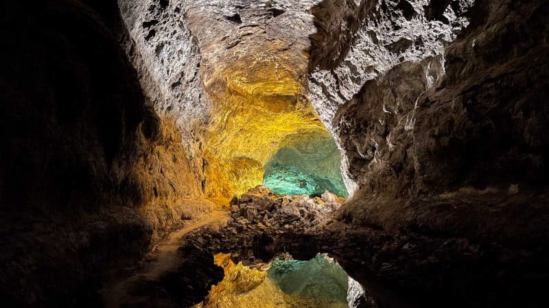 La Cueva de Los Verdes à Lanzarote