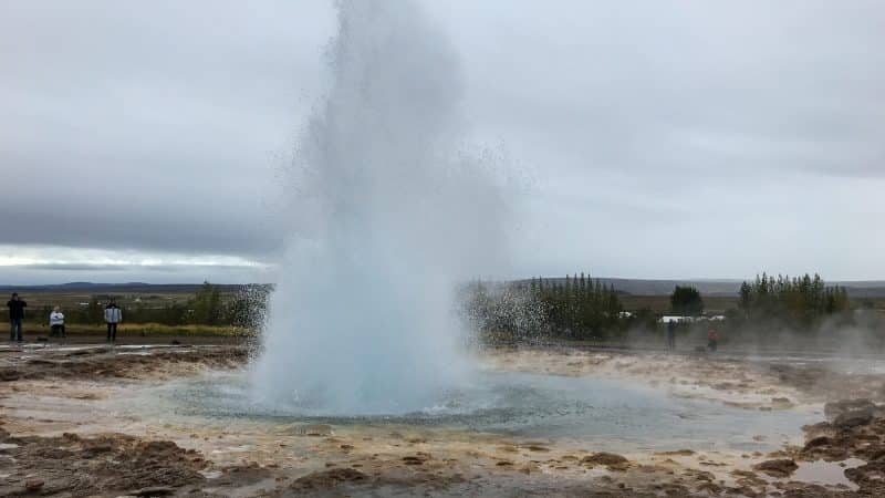 geysir geothermal area et strokkur en Islande