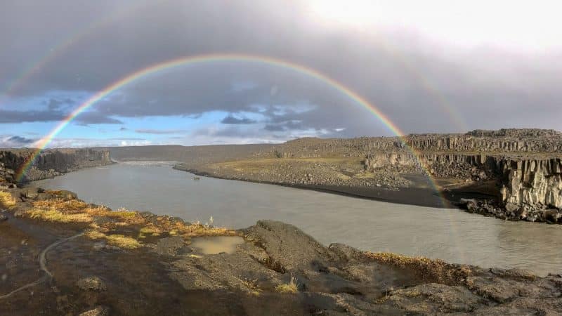 photos islande arc en ciel