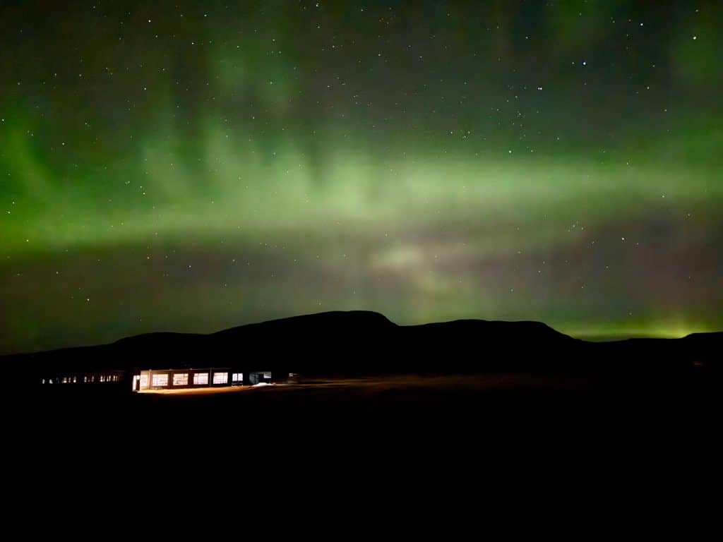 aurores boréales islande
