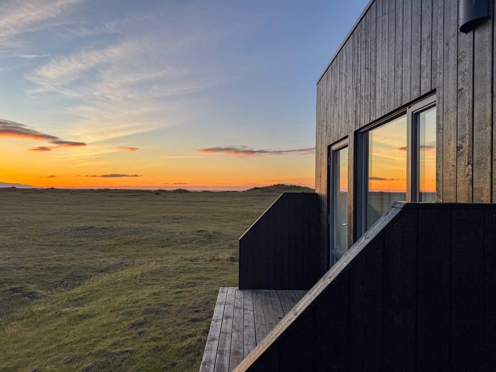 fosshotel nupar près du glacier