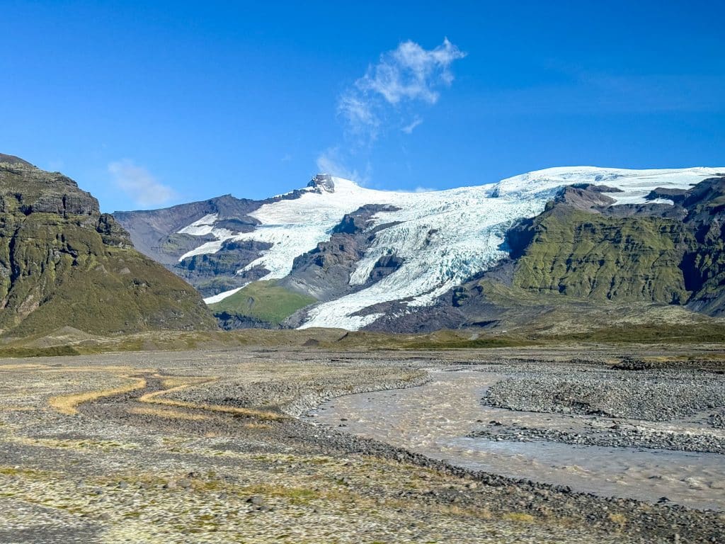 glacier parc national islande