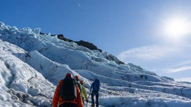glacier islande randonnée