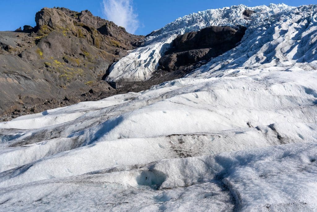 randonnée sur glacier Islande