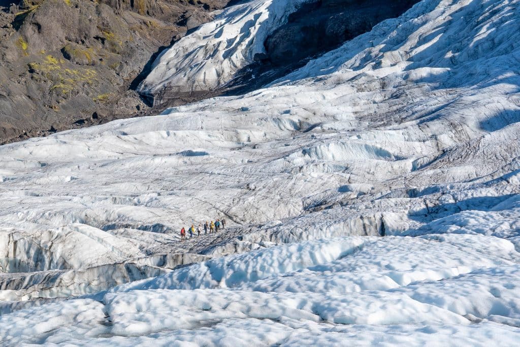 randonnée glacier islande en petit groupe
